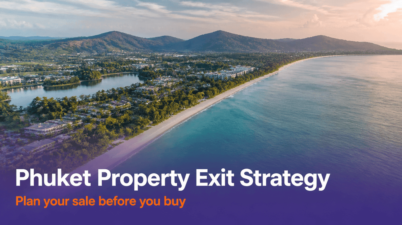 Phuket Property Exit Strategy: Sell, Assign or Hold